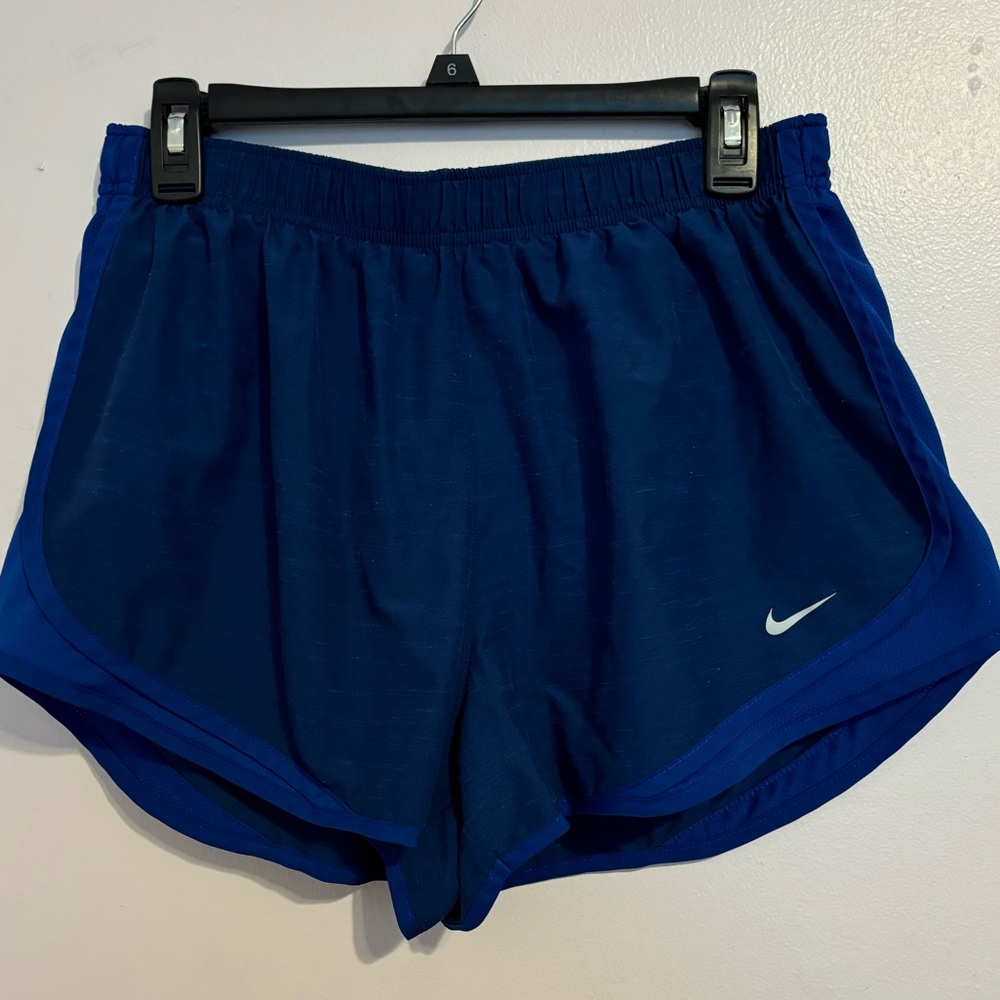 Electric Blue Nike Running Shorts, Size XL